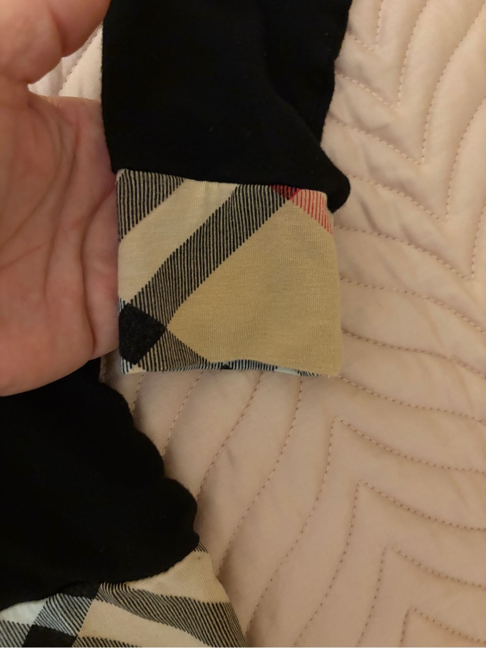 Burberry London Black Nova Long Sleeve Top Size S Made in Great Britain - Picture 8 of 11